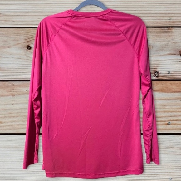 Baleaf Coral Pink Triumph UPF50+ Crew Neck Active Sun Shirt - Picture 7 of 9